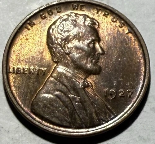 1927 P Lincoln Wheat Cent RB BU GEM - #979