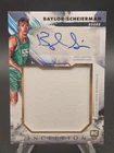 2024-25 Topps Inception Rookie Relic Autographs Baylor Scheierman (AU, MEM, RC)