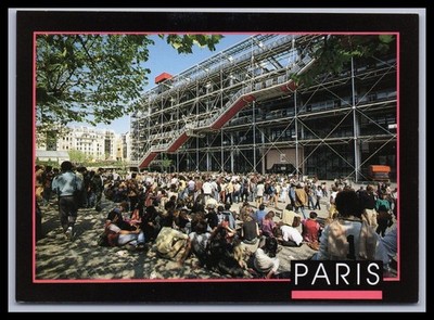 Ansichtskarte Paris / Le Centre Georges Pompidou - Frankreich