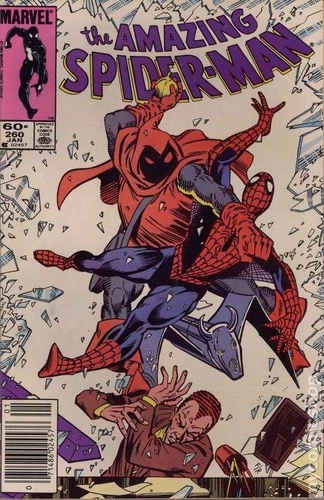 Amazing Spider-Man #260N Newsstand Variant VG+ 4.5 1985 Stock Image Low Grade