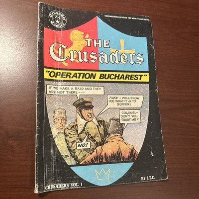The Crusaders Operation Bucharest (Crusader Comics 1974) 