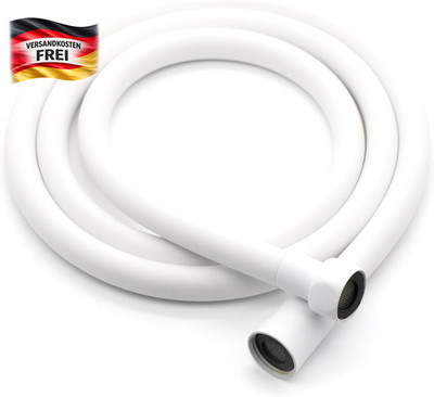 PVC Duschschlauch 1,5m G1/2 Edelstahlnetz Flexibel & Knickfest für Badezimmer
