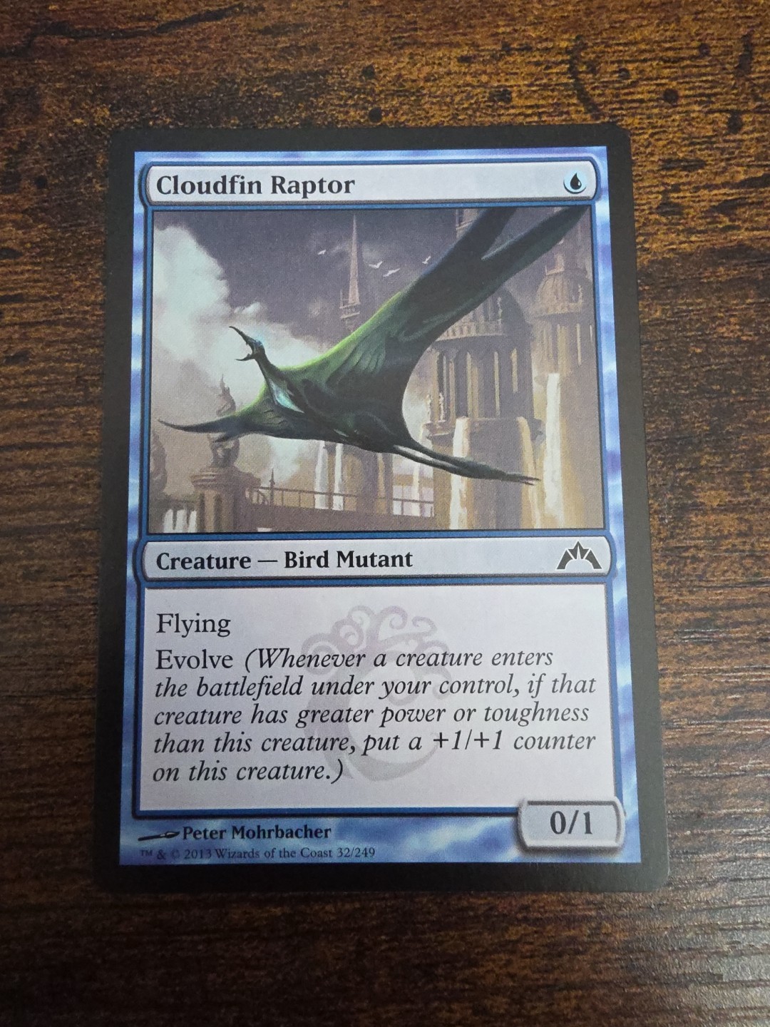 2013 Magic The Gathering Gatecrash #32 Cloudfin Raptor #MTGA1