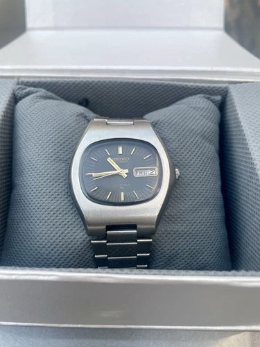 Seiko 7006-5010s 19J TV Shape Vintage Original Steel DayDate Automatic For Men