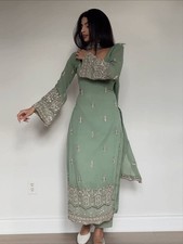 Pakistani Salwar Kameez Ready To Wear Dress 3 Piece Suit Wedding Party Bollywood