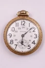 Antique Hamilton 21 Jewels Gold-Filled Pocket Watch, Crystal Broken, Runs 40-#14