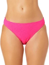 Salt Cove Womens Juniors Textured Swim Bottom Separates Pink XS