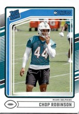 Chop Robinson 2024 Donruss #351 RC Miami Dolphins