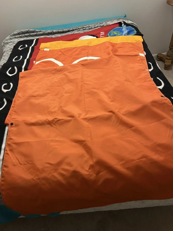 1984 Los Angeles Summer Olympics Street Banner Flag 108'x36' Orange - Image 4 of 4