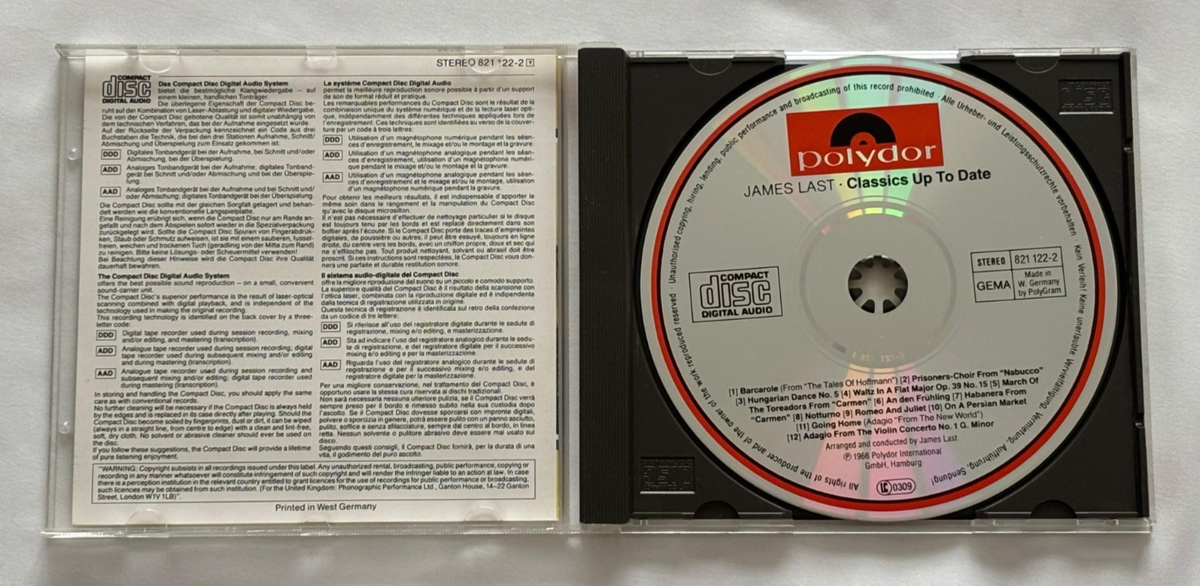 Buy Orchestra Classics Up To Date by James Last (CD, Polydor
