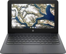 HP Flagship Chromebook, 11.6" HD Display, Celeron N3350, 4GB, 32GB eMMC - Gray