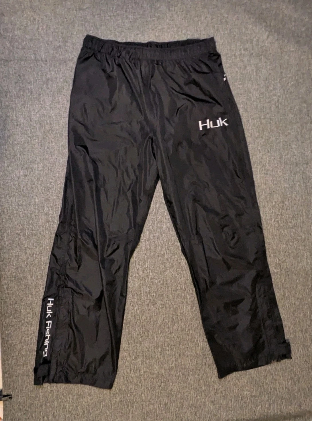 Huk Performance Next Level Fishing Pants XXL Black Outdoor Angler Joggers