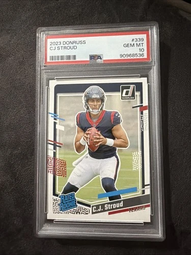 2023 Panini Donruss Rated Rookie C.J. Stroud (PSA 10)
