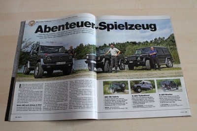Auto Motor und Sport 19/2014 Mercedes G 300 TD mit 177PS besser als...?