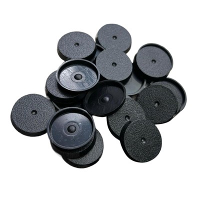 Miniaturen Modell Bases Set 25mm Mini Tischspiele Kunststoff Wargame Model Bases