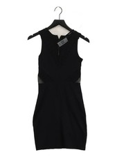 French Connection Bodycon Mini Dress UK8 in Black