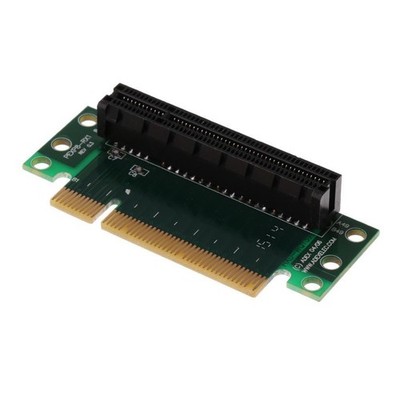 PCI Express PCI-E 8x Adapter Riser Karte 90 Winkel für 1u / 2u Server-Gehäuse
