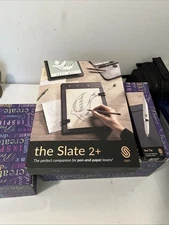 ISKN The Slate 2+ Pencil & Paper Graphic Bluetooth Digital Tablet & The Tip-NOP