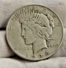 1935 S US Peace Silver Dollar Fine (Cleaning)