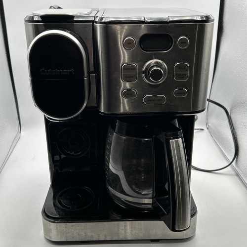 Cuisinart SS-16 12-Cup Coffee Maker & Single-Serve Brewer, Steel