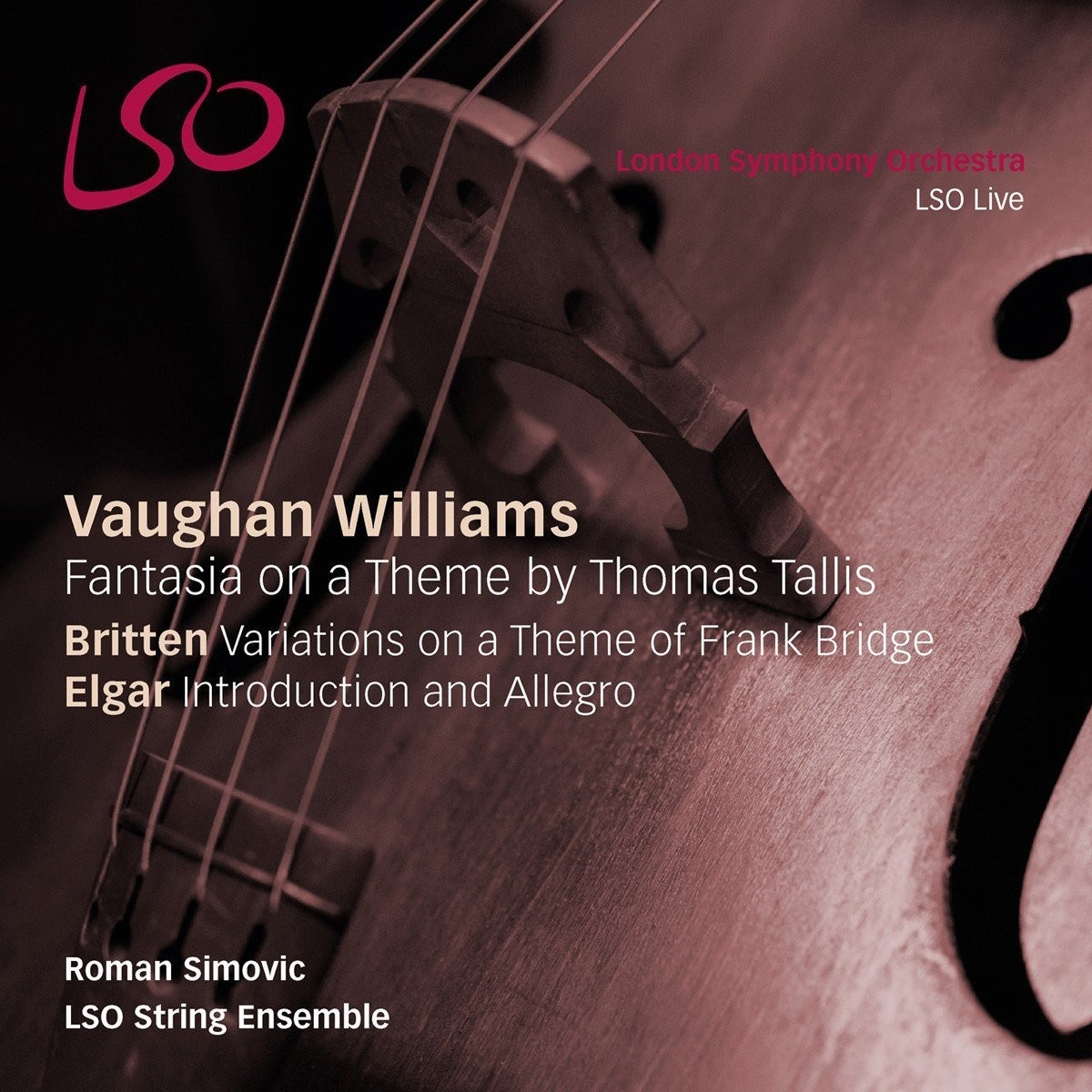 LSO0792 Lso String Ensemble Vaughan Williams: Fantasia On A Theme By Thomas