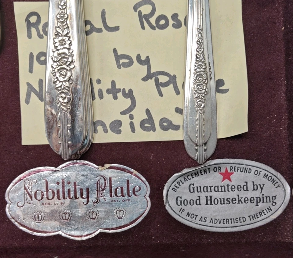 Juego de cubiertos Nobility Plate Royal Rose 77 piezas Foto 2 de 4