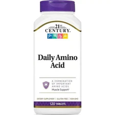 21st Century Daily Amino Acid 120 Tabs