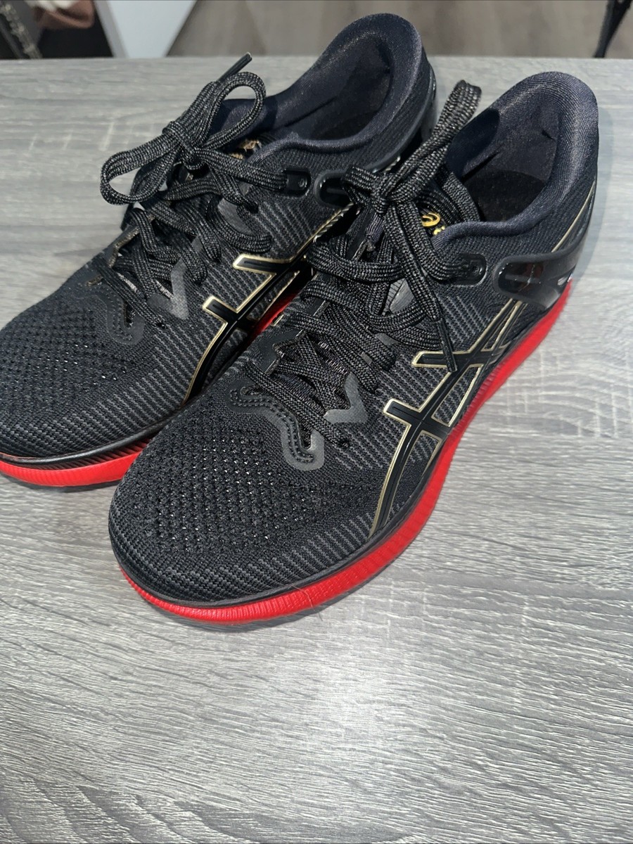 Size Asics MetaRide Black Classic Red W for sale online