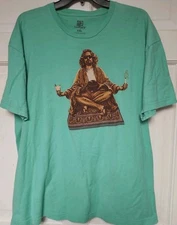 Tee Fury The Big Lebowski The Dude Buddha Movie T-Shirt, Men XXL