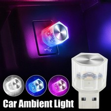 Mini USB LED Car Light Interior Nights Atmosphere Light Ambient Lamp C1G7