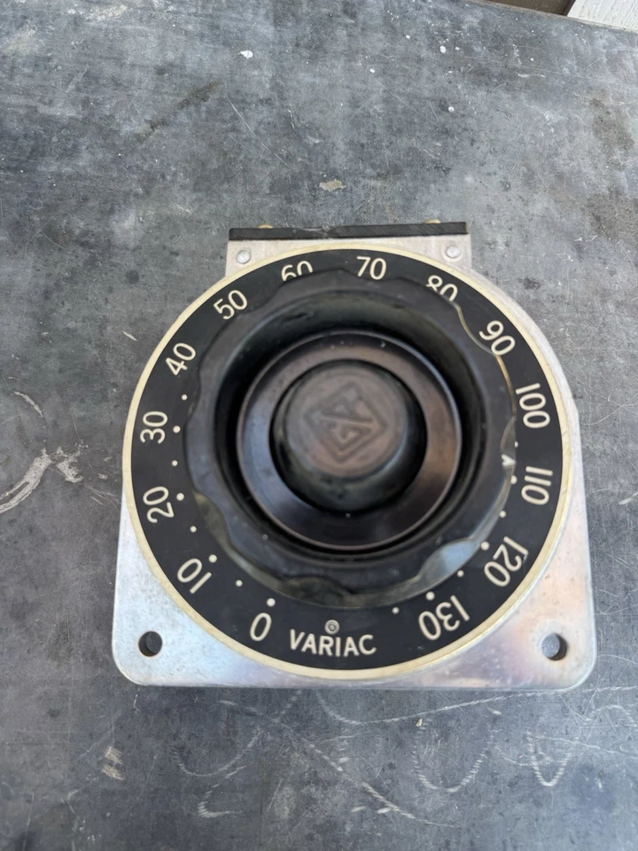Transformador de CA variable General Radio Variac tipo W20 20 amperios Foto 2 de 4