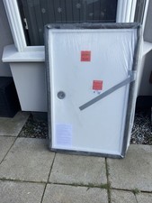 Nuie Pearlstone White Rectangular Shower Tray 1400mm x 900mm Slip Resistant