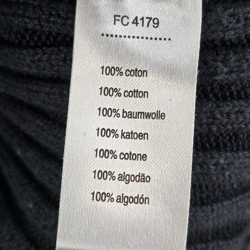 Lacoste Mens Black Long Sleeve Sweater Size Large FR5 1/4 Zip Collar Pullover - Picture 12 of 19