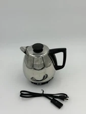 Jet-O-Matic Model 10 Automatic Coffee Percolator 10 Cup Tested Works
