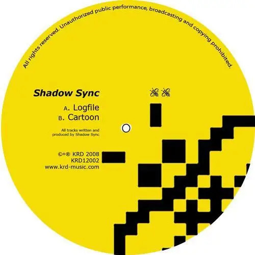 Shadow Sync Single Vinilo 12" 45 RPM Logfile / Cartoon KRD12002