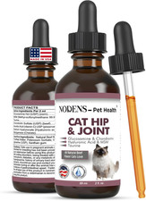 NODENS Cat Hip and Joint Liquid Glucosamine for Cats with Chondroitin All Natu