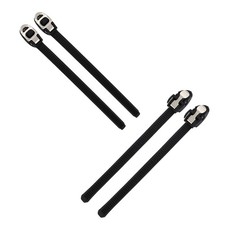 2Pcs Roller Skate Shoe Straps Replacements Buckles w/Screws Nuts for Skating