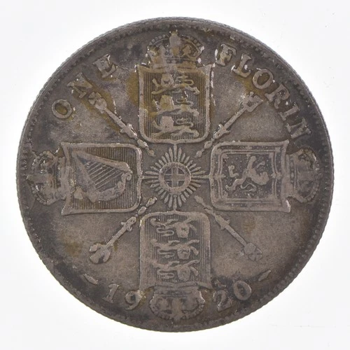 1920 George V Florin — photo from the most recent tracked eBay sale