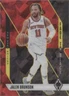 Jalen Brunson - 2023-24 Panini Phoenix - Fade to Black #1 Red Ice NY Knicks