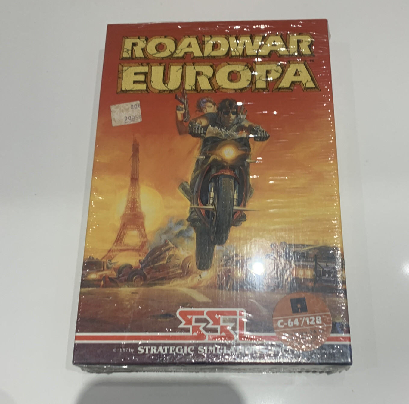 ROADWAR EUROPA SSI Computer Game Commodore 64 / 128 SSI New