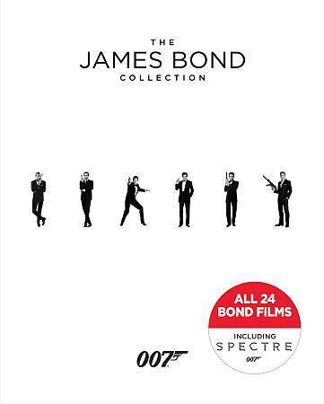 James Bond Collection (Blu-ray Disc, 2016, 24-Disc Set, Canadian)