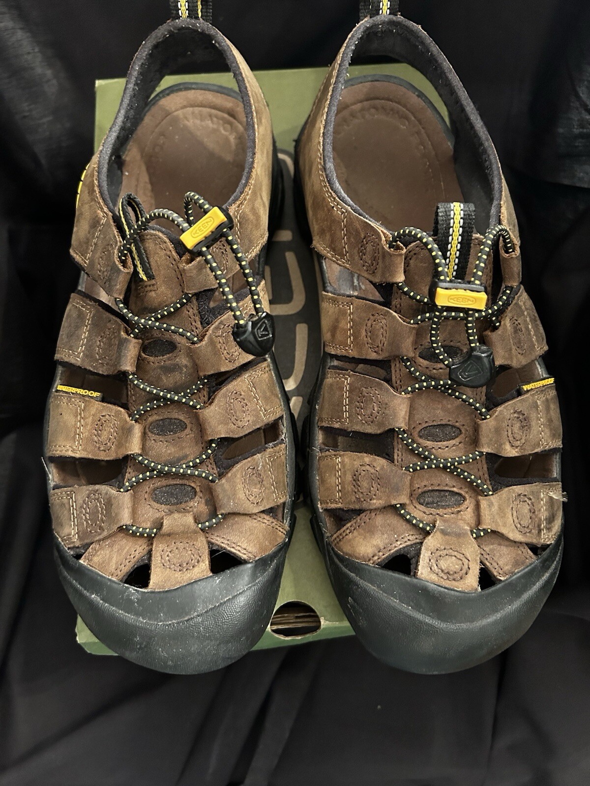 Scarpa da trekking impermeabile KEEN Newport Bisonte taglia US 10 5 M