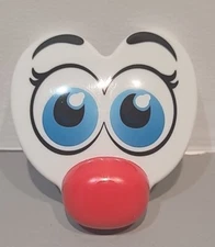 Step 2 My First Snowman Building Replacement Piece Parts Blue Eyes Red Nose Face