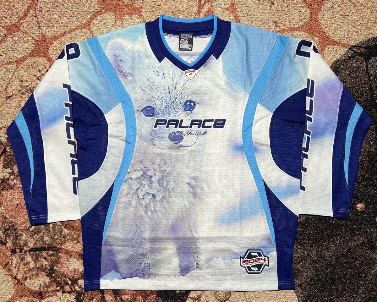 スケートボード PALACE building your world hockey jersey BUILDING YOUR WORLD HOCKEY JERSEY | PALACE SKATEBOARDS