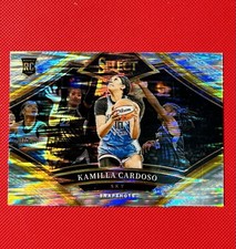 2024 WNBA Panini Select Kamilla Cardoso Rookie ~Snapshots Flash Prizm~ #20