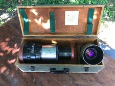 Original Military Anamorphic Lens NAP1-1 Red-P Complete with PO501-1 Red-P USSR