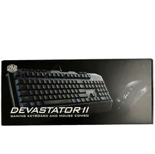 Cooler Master Devastator II Gaming Keyboard & Mouse Combo Bundle Blue Backlight