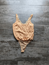 VICI Lace Trim Mesh Bodysuit
