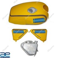 Kompatibel Norton Commando Roadster 850 Kraftstofftank ÖLtank + Seitenwand Gec