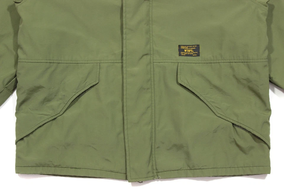 WTAPS Military Army Nylon Jacket - Image 4 of 4